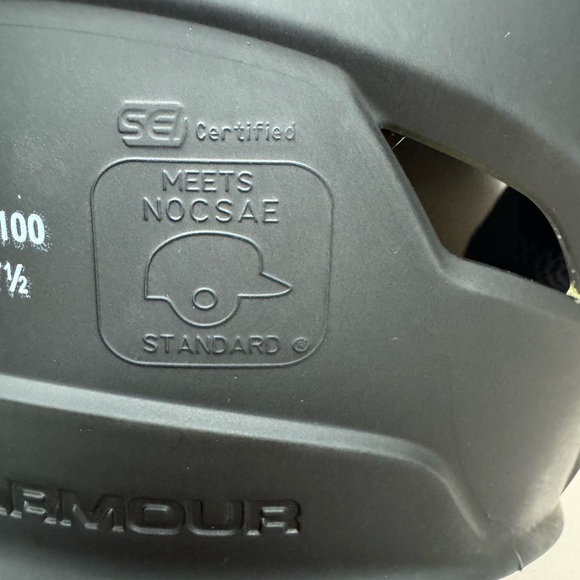 Under Armour Converge Shadow Matte Batting Helmet - Picture 9 of 10